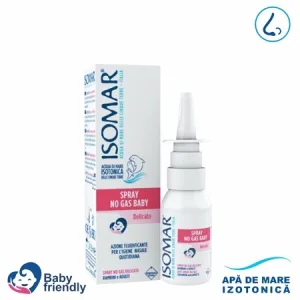 Spray nazal cu apa de mare izotonica Baby, +6 luni, 30 ml, Isomar