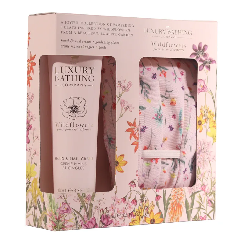 Set cadou Perfect Duo, Wildflowers, Peony, Peach & Raspberry, 2 articole, The Luxury Bathing Company — preț și oferte