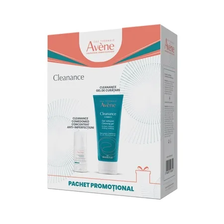 Pachet Concentrat anti-imperfectiuni pentru ten acneic Comedomed Cleanance, 30 ml + Gel de curatare Cleanance 200 ml, Avene EauThermale Avene — preț și oferte