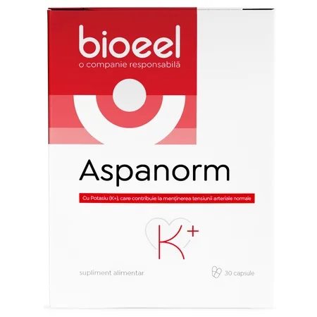 Aspanorm, 30 capsule, Bioeel — preț și oferte