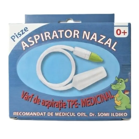 Aspirator nazal cu vârf de silicon, 1 bucata, Pisze — preț și oferte
