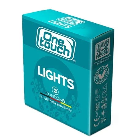 Prezervative Lights N3, 3 bucati, One Touch — preț și oferte