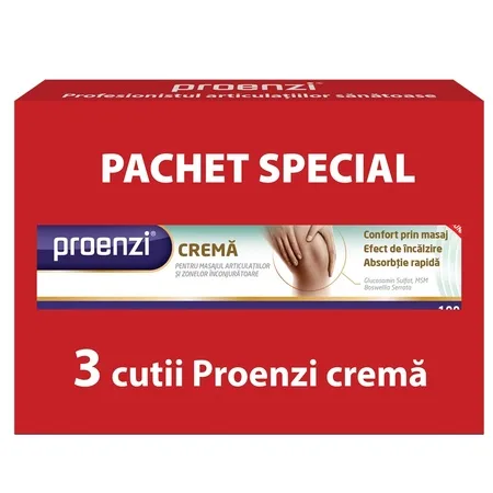 Pachet Crema Proenzi, 3 x 100 ml, Walmark — preț și oferte