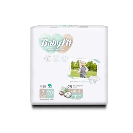 Scutece XXL, nr. 7, 20-30 kg, 20 bucăți, Babyfit — preț și oferte