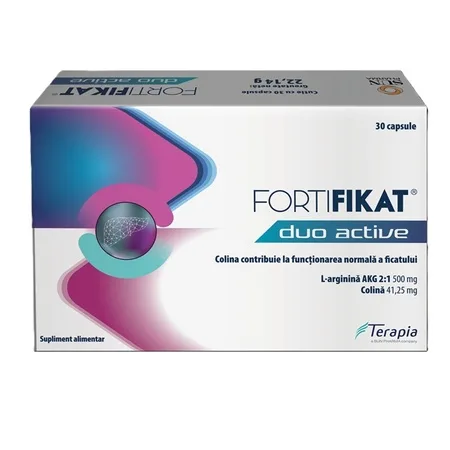 Fortifikat Duo Active, 30 capsule, Terapia — preț și oferte