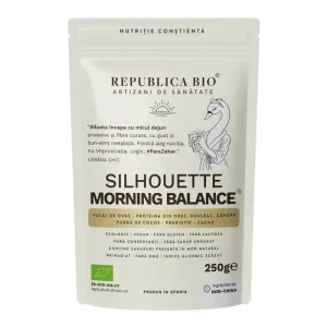 Pudră funcțională pentru mic dejun Silhouette Rituals Morning Balance, 250 g, Republica BIO