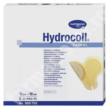 Pansament Hydrocoll Sacral, 12 x 18 cm (900755), 5 bucăți, Hartmann — preț și oferte