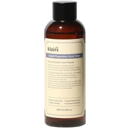 Toner facial hidratant Supple Preparation, 180 ml, Klairs — preț și oferte