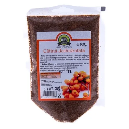 Cătină deshidratată, 100 g, Cârmită Classic — preț și oferte