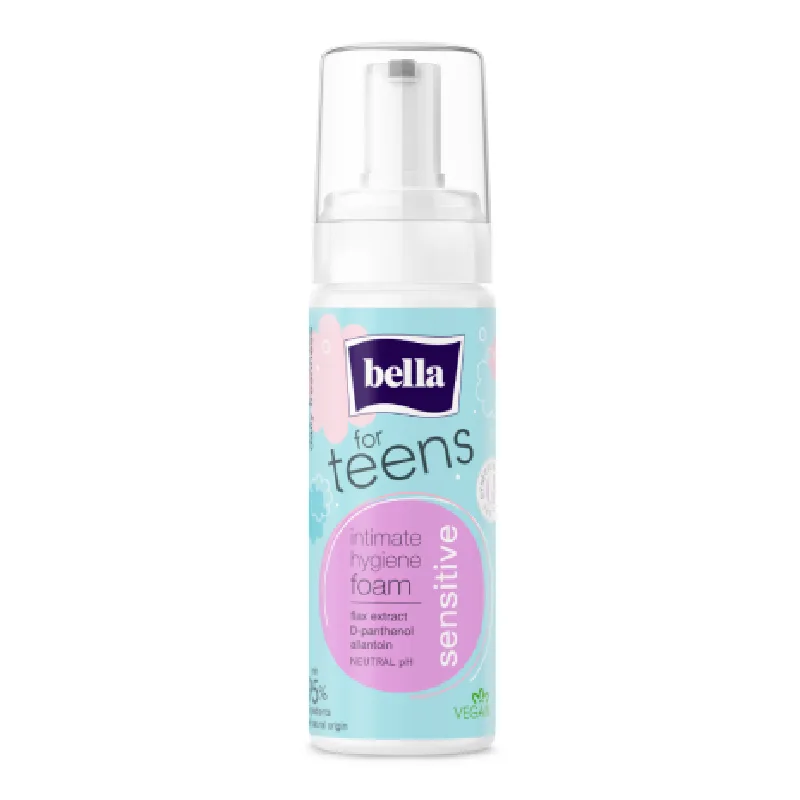 Spuma igiena intima Teens, 150 ml, Bella — preț și oferte