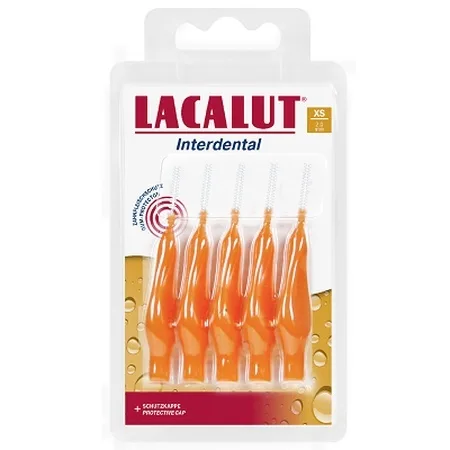Periute interdentare XS 2.00 mm Lacalut, 5 bucăți, Theiss Naturwaren — preț și oferte
