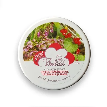 Cremă cu untul pamantului, tătăneasă și spânz, 60 g, Tibuleac Plant — preț și oferte