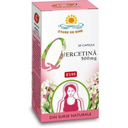 Quercetina F195, 500 mg, 30 capsule, Fares — preț și oferte