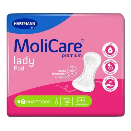Absorbante pentru incontinenta urinară Moli Care Premium, 12 bucăți, Hartmann — preț și oferte