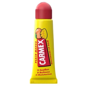 Balsam reparator pentru buze uscate și crapate cu aromă de piersica și mango, 10 g, Carmex