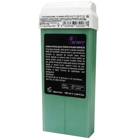 ceară liposolubilă cu clorofila pentru epilare, 100 ml, Farmec — preț și oferte