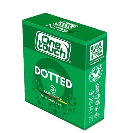 Prezervative Dotted N3, 3 bucati, One Touch — preț și oferte