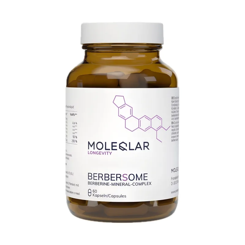 Berberină Berbersome OPTISOLV® MoleQlar – Crom și Zinc | 60 capsule — preț și oferte