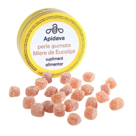 Perle gumate cu Miere de eucalipt, 50 g, Apidava Apidava Cosmetic Line — preț și oferte