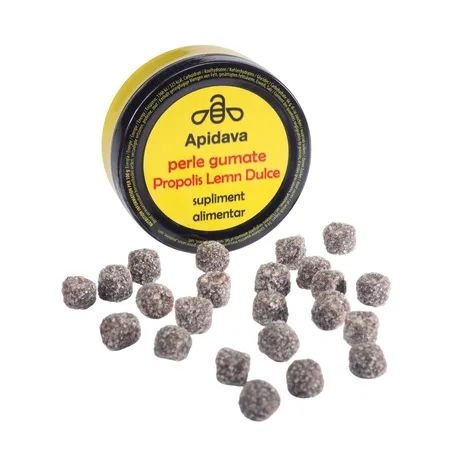 Perle gumate cu Propolis și lemn dulce, 50 g, Apidava Apidava Cosmetic Line — preț și oferte