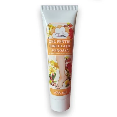 Gel pentru circulație venoasă, 75 ml, Tibuleac Plant — preț și oferte