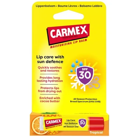 Stick pentru buze Sun Defence Tropical, 4.25 g, Carmex — preț și oferte