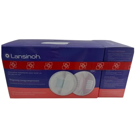 Pachet Tampoane pentru san, 100+24 bucăți, Lansinoh — preț și oferte