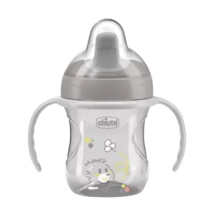 Canuta de antrenament pentru copii 6 luni+ Gri, 200ml, Chicco
