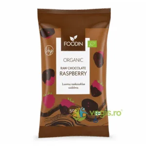 Zmeura in Ciocolata Raw Ecologica/Bio 50g