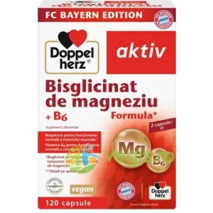 Bisglicinat de Magneziu + Vitamina B6 120cps