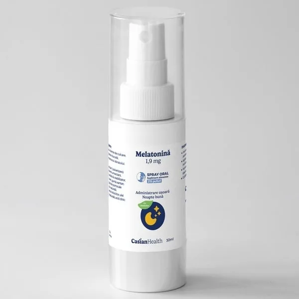 Melatonină 1,9 mg spray oral, 30 ml Casianhealth — preț și oferte