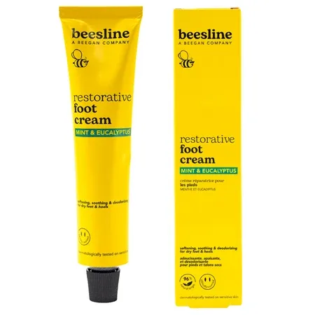 Crema reparatoare pentru picioare, Menta si Eucalipt, 100 ml, Beesline — preț și oferte