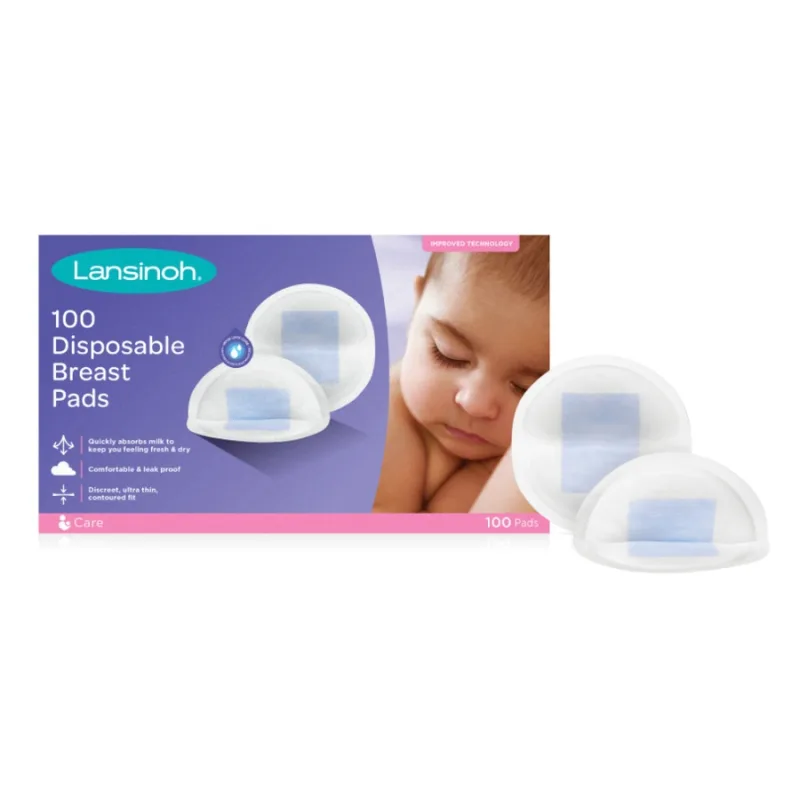 Tampoane absorbante pentru sân, 100 bucăți, Lansinoh — preț și oferte