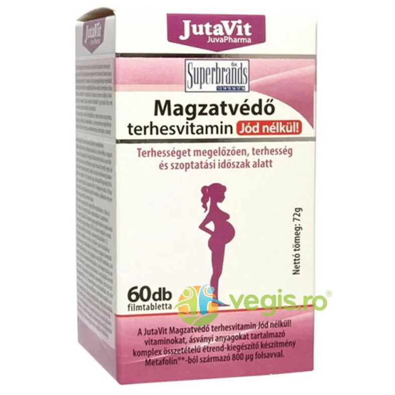 Vitamine Prenatale pentru Gravide 60cpr JUTAVIT — preț și oferte