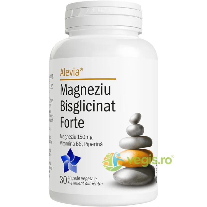 Magneziu Bisglicinat Forte 30cps vegetale ALEVIA — preț și oferte