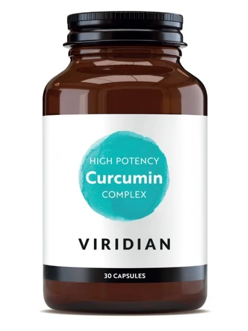 Curcumin Complex High Potency, 30 capsule, Viridian — preț și oferte