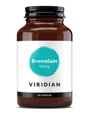 Bromelain 500 mg, 30 capsule, Viridian