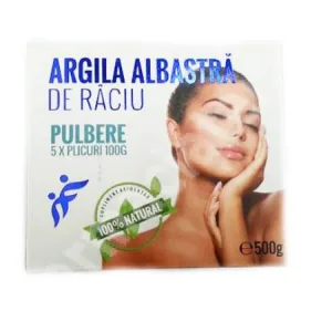 Pulbere de Argilă Albastră de Raciu, 5x 100 gr, Romcos