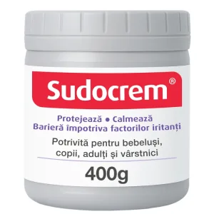 Sudocrem cremă antiseptică și protectoare, 400 g
