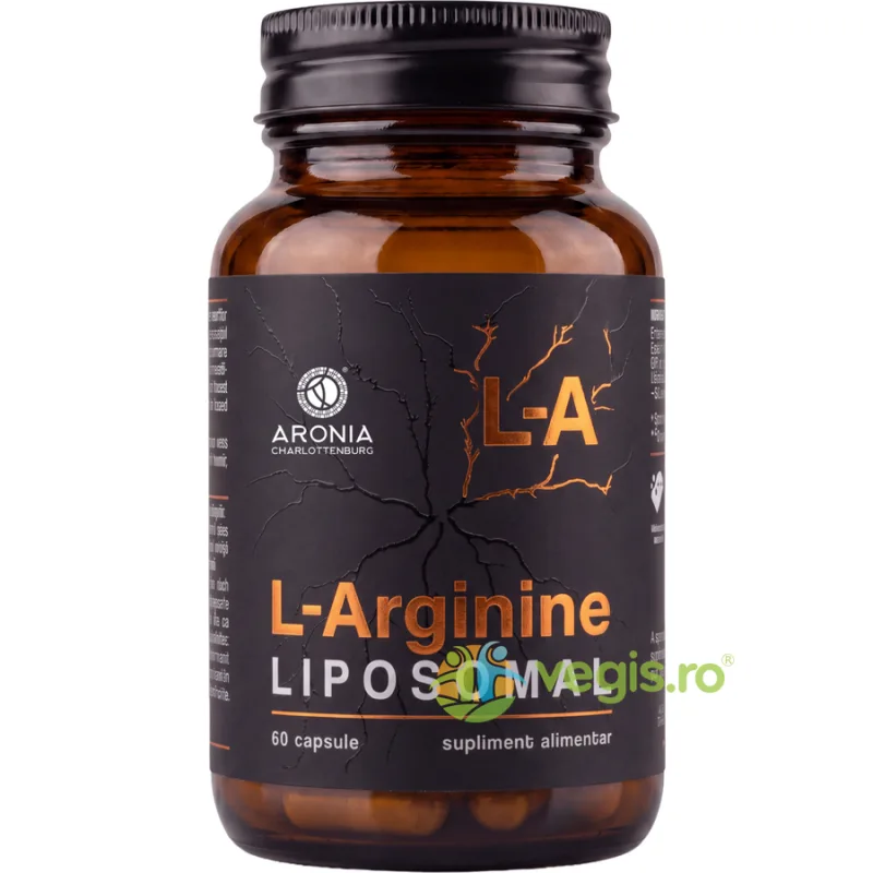 L-Arginina Lipozomala pentru Pump, Circulatie si Performanta la Antrenament 60cps Aronia Charlottenburg — preț și oferte