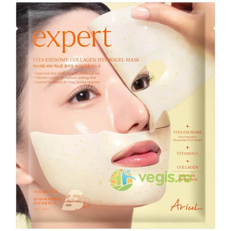 Masca Hidrogel Expert Exozom de Colagen pentru Elasticitate si Hidratare 41g ARIUL — preț și oferte