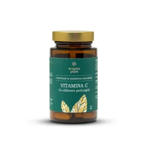 Vitamina C cu eliberare prelungită, contribuie la susținerea imunității, 60 tab