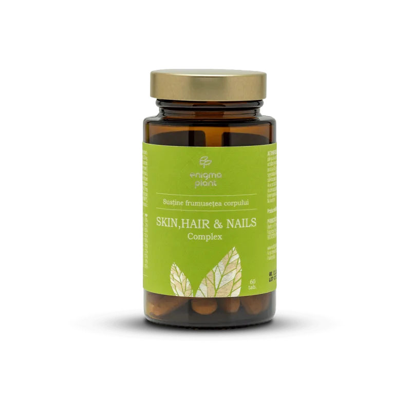 Skin, Hair & Nails Complex - 60 tablete pentru susținerea sănătății pielii, părului și unghiilor Enigma Enigma Plant — preț și oferte