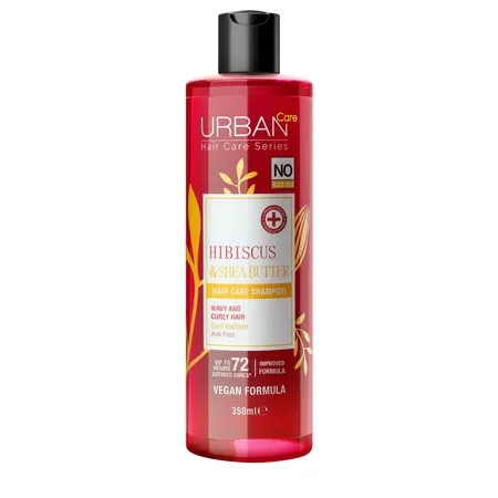 Sampon pentru par cret cu hibiscus si unt de shea, 350 ml, Urban Care — preț și oferte