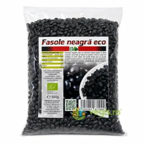 Fasole Neagra Uscata Boabe Ecologica/Bio 500g