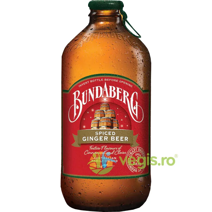 Bere cu Ghimbir si Scortisoara fara Alcool Bundaberg 375ml — preț și oferte