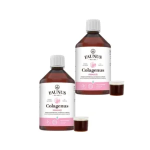 Colagenus Frumusete Pachet 2 x 500ml – Colagen Lichid cu Acid Hialuronic si Biotina pentru Piele, Par si Unghii, Faunus