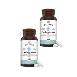 Colagenus Capsule Pachet 2 x 60 cps – Colagen Tip II, Acid Hialuronic si Plante pentru Articulatii Sanatoase, Faunus
