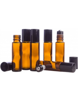 Sticluțe cu bilă chihlimbarii de 10 ml – 6 buc
