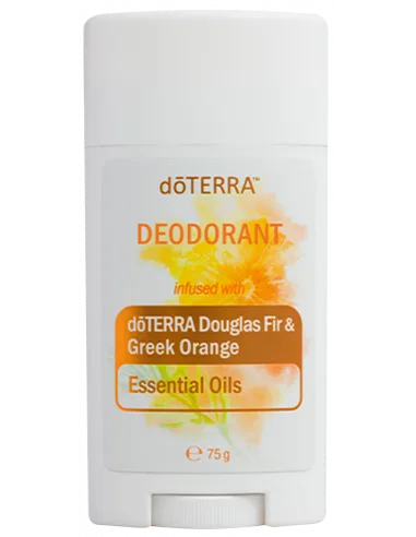 Deodorant îmbogățit cu uleiuri esențiale de Brad Duglas și Portocală Grecească, doTERRA, 75 grame — preț și oferte